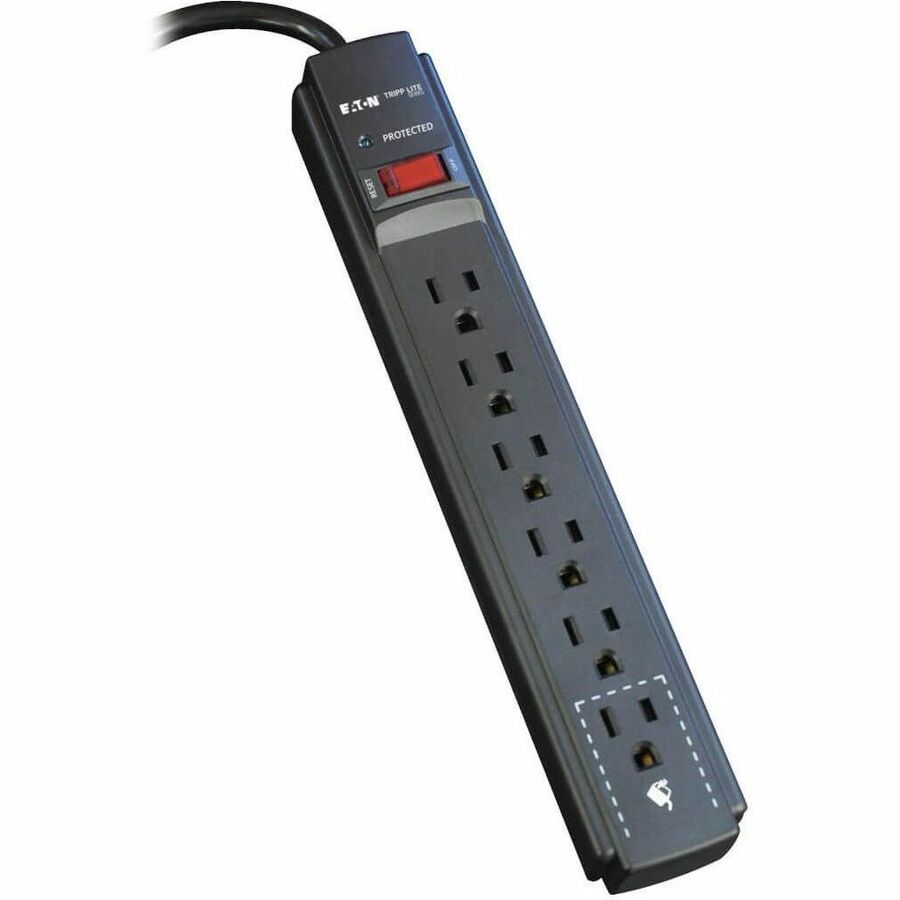 PROTECT IT BLK SURGE 6 OUTLET