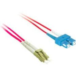 C2G 2M LC-SC 50/125 OM2 MM FIBER-RED