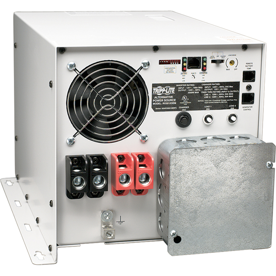 EATON TRIPP LITE SERIES 3000W POWERVERTER RV INVERTER/CHARGER WITH HARDWIRE INPU
