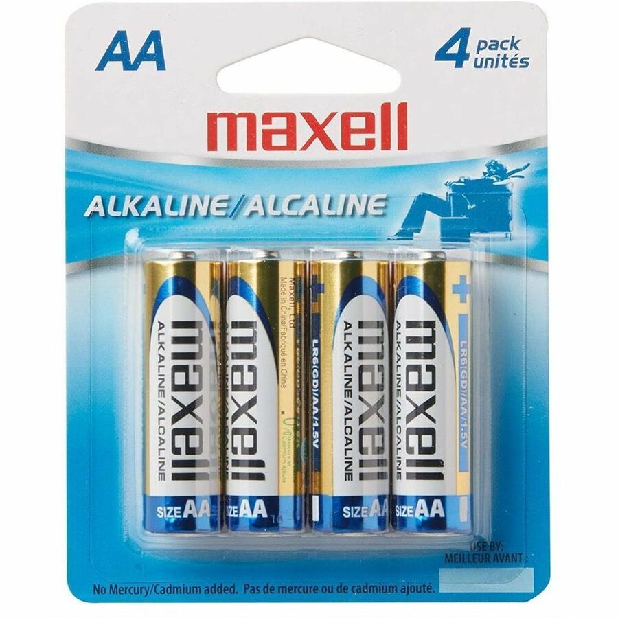 MAXELL AA BATTERY 4PK