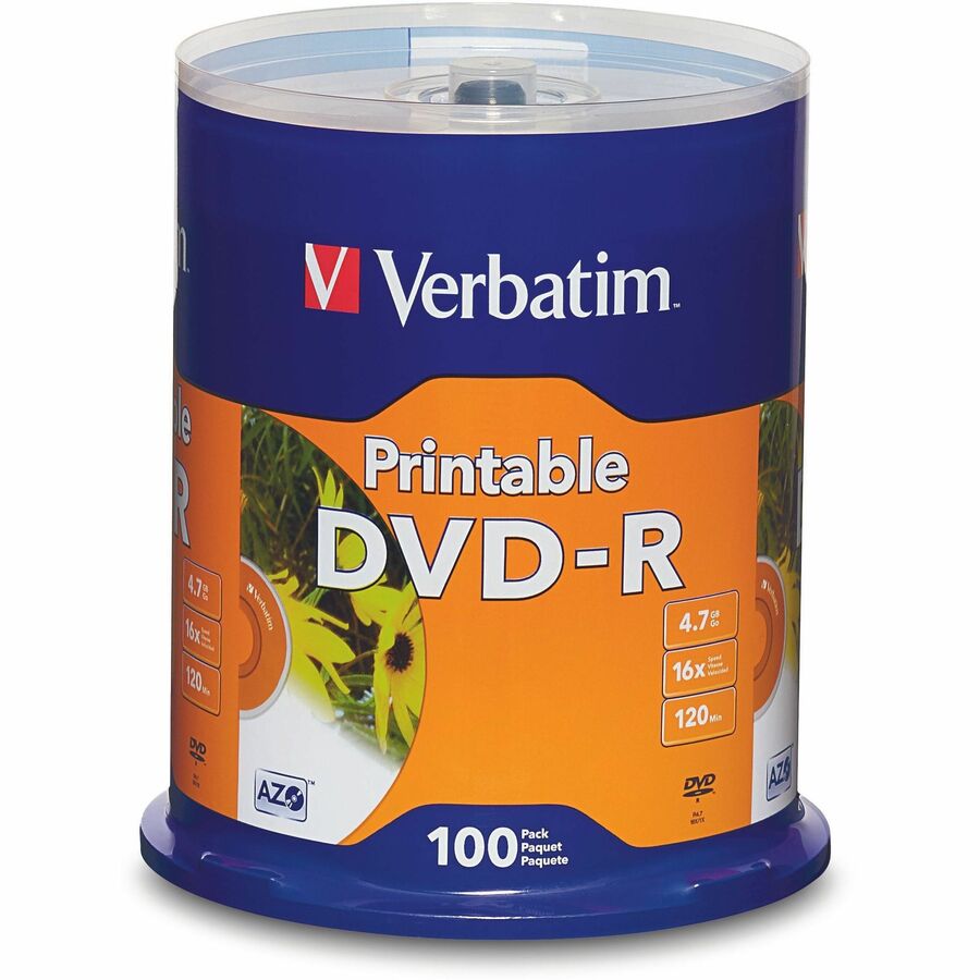 DVD-R 16X White Inkjet Printab