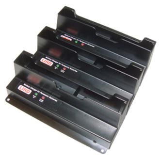 3 - BAY BATTERY CHARGER FOR CF-T4/T5. BATTERIES WILL CHARGE SIMULTANEOUSLY. 120