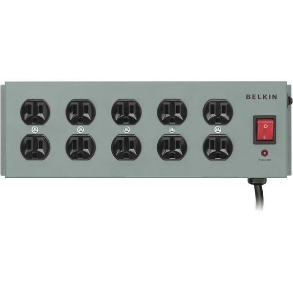 BELKIN SurgeMaster Industrial-Grade Surge Protector, 10-Outlets