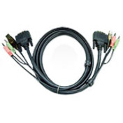 16 FT DVI KVM CABLE