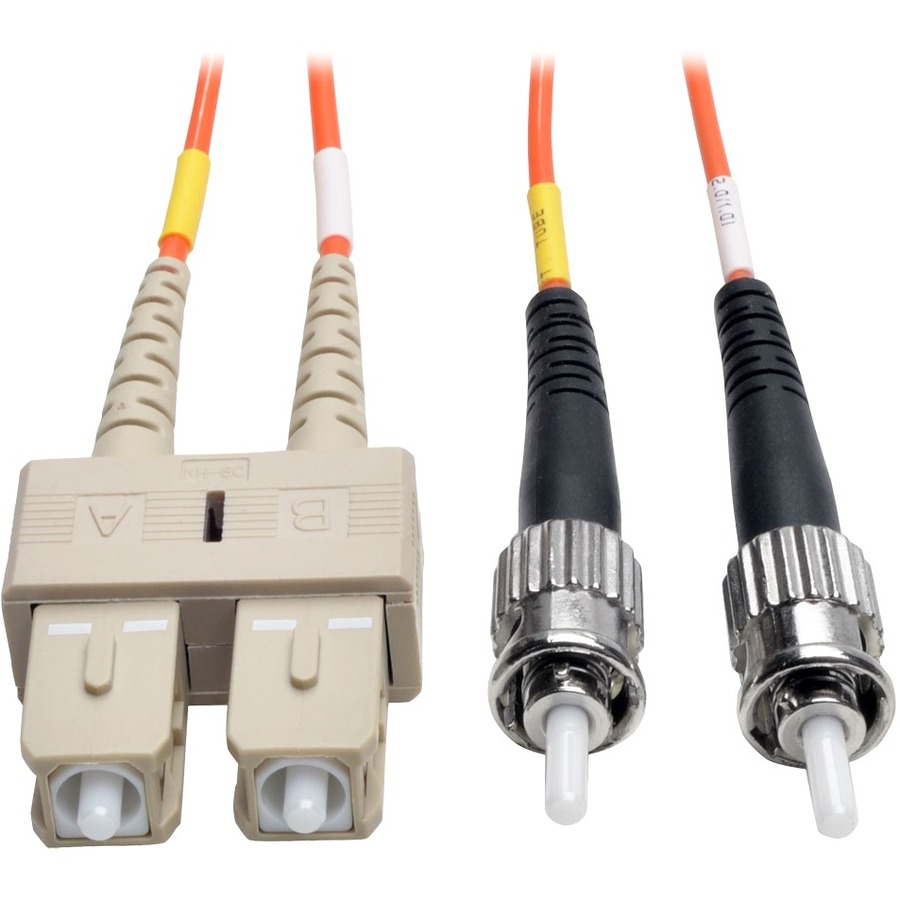 PATCH CABLE - FIBER OPTIC - MALE LEFT GENDER - MALE RIGHT GENDER - SC RIGHT CONN