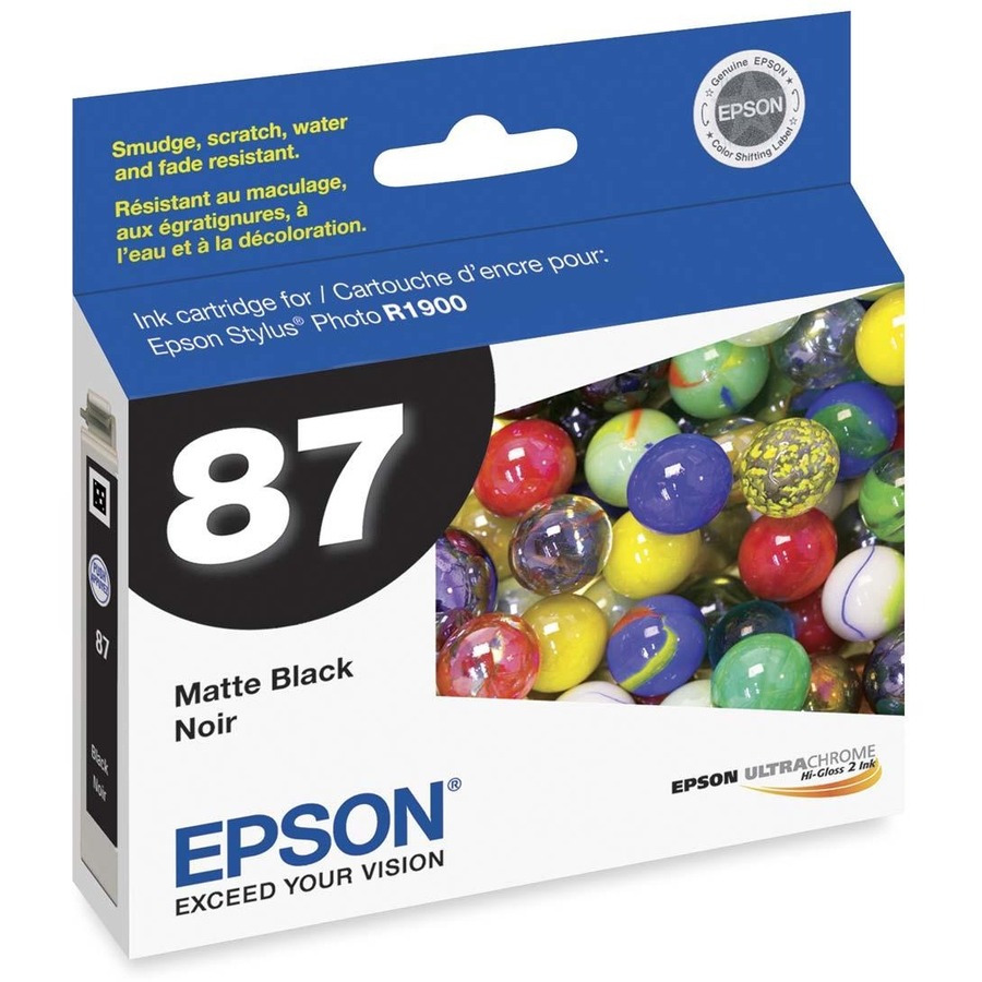 Epson 87 Matte Black Ink Cartridge | T087820
