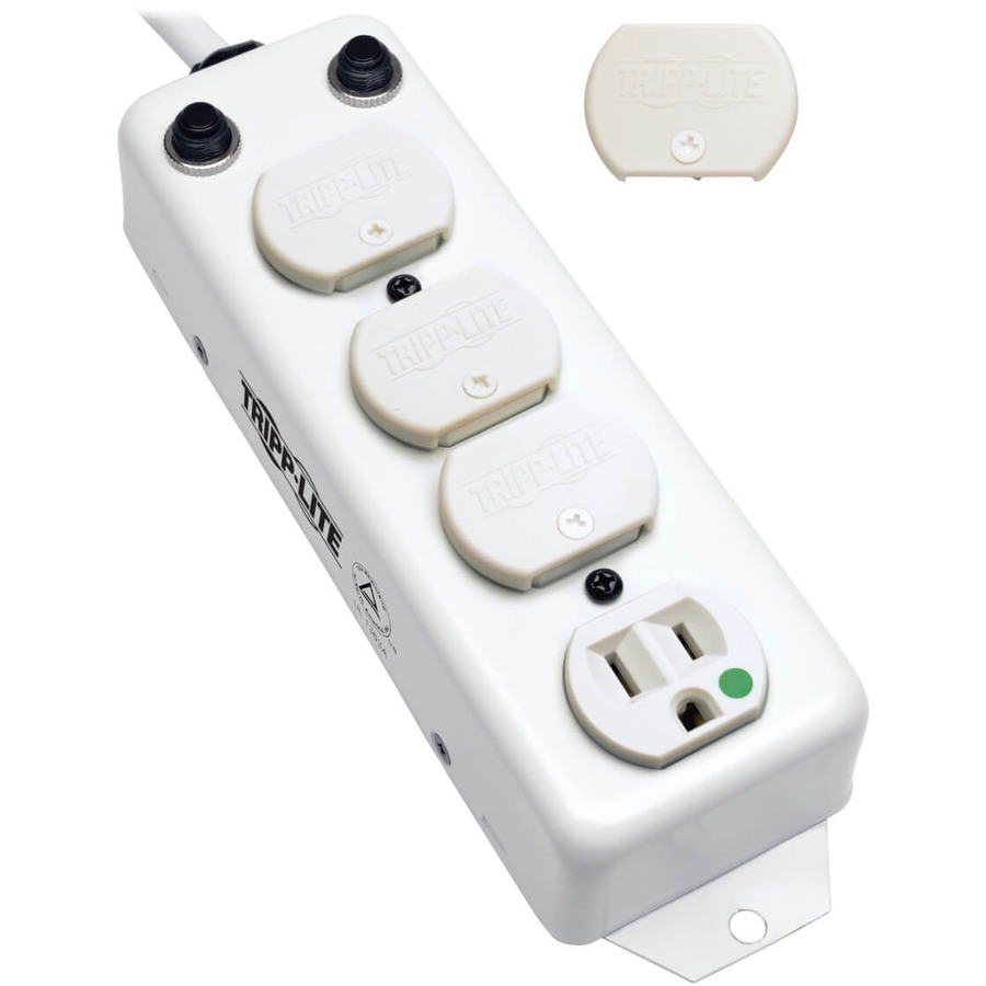 15 Amp Power Strip Hospital Gr
