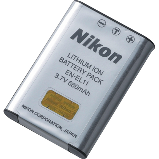 Ensemble de batterie rechargeable Li-ion Nikon EN-EL11