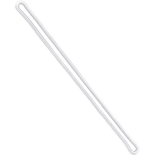 CLEAR, 6IN (152MM) FLEX PLASTIC LOOP STR