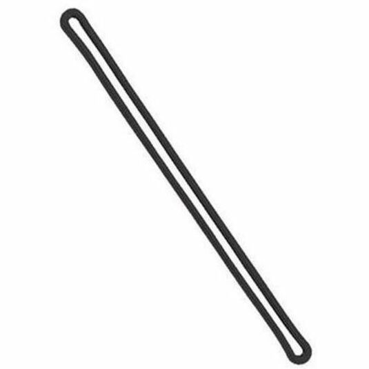 BLACK, 6IN (152MM) FLEX PLASTIC LOOP STR