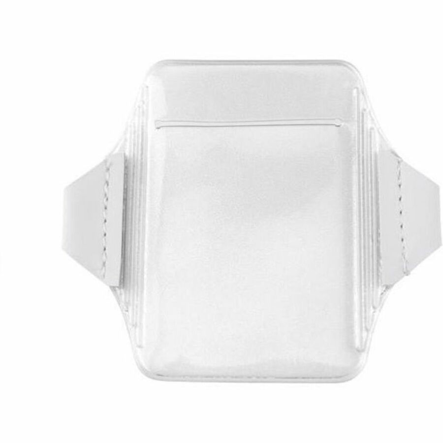 212 GOVT/MLTY CLEAR VINYL ARM BAND BADGE