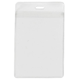 CLEAR VINYL CREDENTIAL HOLDER 3-3/8X5-1/