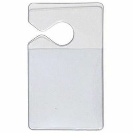 VERTICAL DATA/CREDIT CARD, CLEAR (20 MIL
