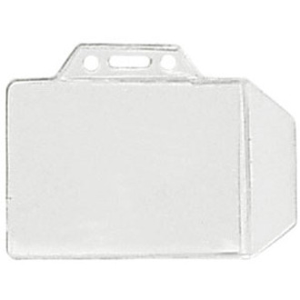 DATA/CREDIT CARD, CLEAR VINYL BADGE HOLD