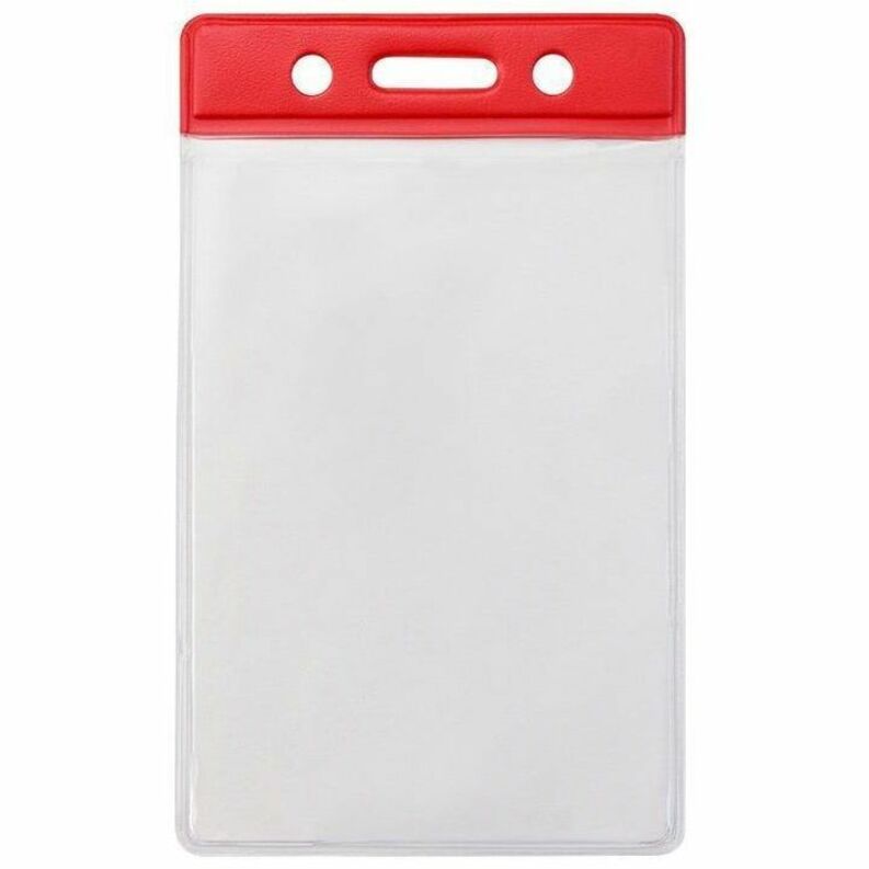 DATA/CREDIT CARD, VERTICAL TOP-LOAD, RED
