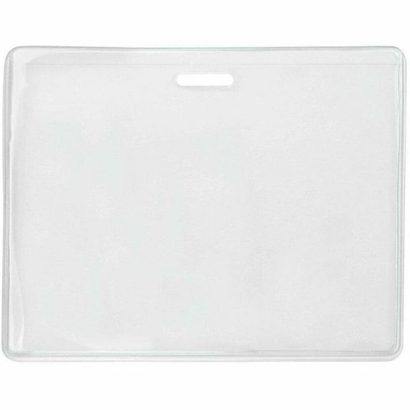 BADGE HOLDER, CLEAR HEAVY DUTY VINYL PROXIMITY, MINIMUM ORDER QUANTITY: 100