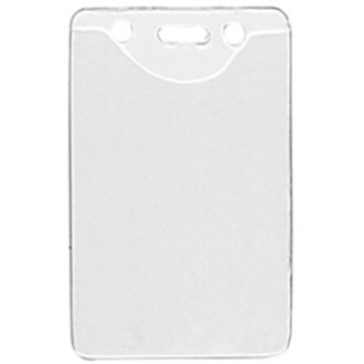 DATA/CREDIT CARD, CLEAR VINYL BADGE HOLD