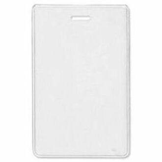 BADGE HOLDER, CLEAR HEAVY DUTY VINYL PROXIMITY, MINIMUM ORDER QUANTITY: 100