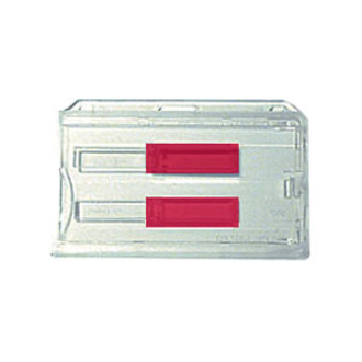 S5D TRANSPARENT CARD DISPENSERS W/RED EX