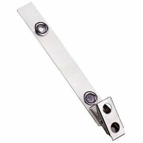 CLEAR, 4IN (101.5MM), MYLAR STRAP W/ 2-H