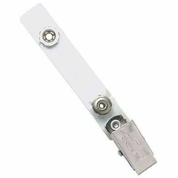 CLEAR, 2-3/4IN (70MM), VINYL STRAP CLIP