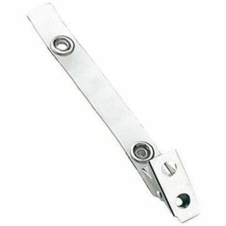 CLEAR, 3 1/2IN (89MM) VINYL STRAP WITH N