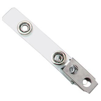 CLEAR, 2-3/4IN (70MM), FLEX VINYL STRAP