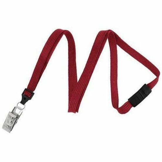 RED, 3/8IN, FLAT WOVEN NYLON BREAK-AWAY
