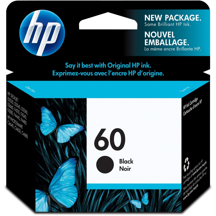 INK CARTRIDGE - BLACK - 200 PAGES - HP DESKJET D2500 PRINTERS, HP DESKJET D2530