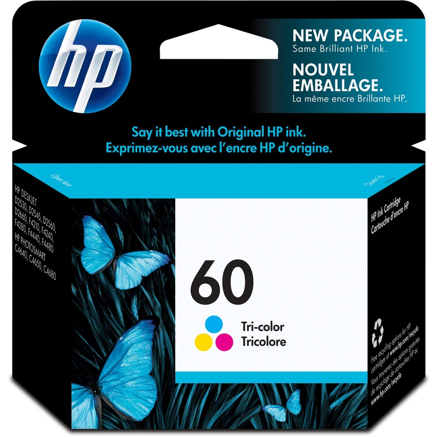 INK CARTRIDGE - TRI-COLOR - 165 PAGES - HP DESKJET D2500 PRINTERS, HP DESKJET D2