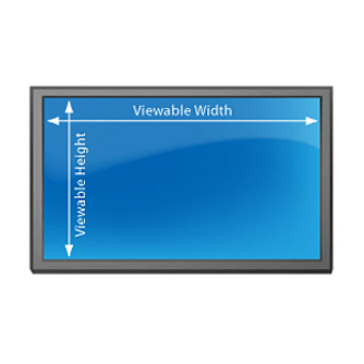 Screen Protectors - Plastic - Clear - Display Size Support: 24in LCD - Widescree
