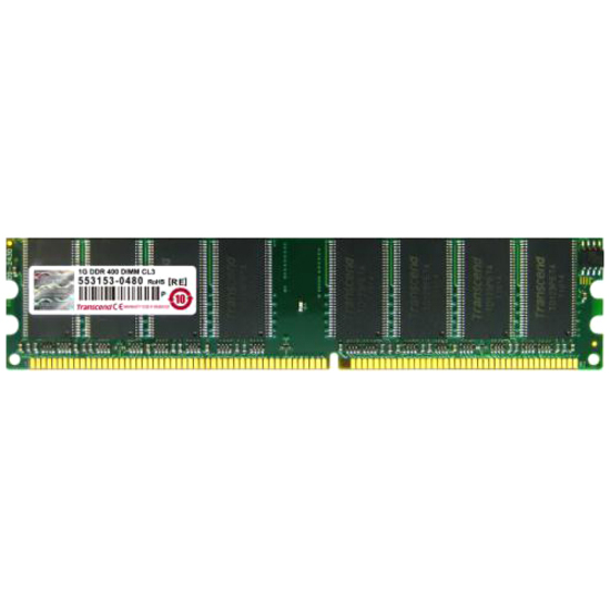 TRANSCEND MEMORY 1GB DDR 333 MHZ NON-ECC, NON-REGISTERED DIMM, 184PIN