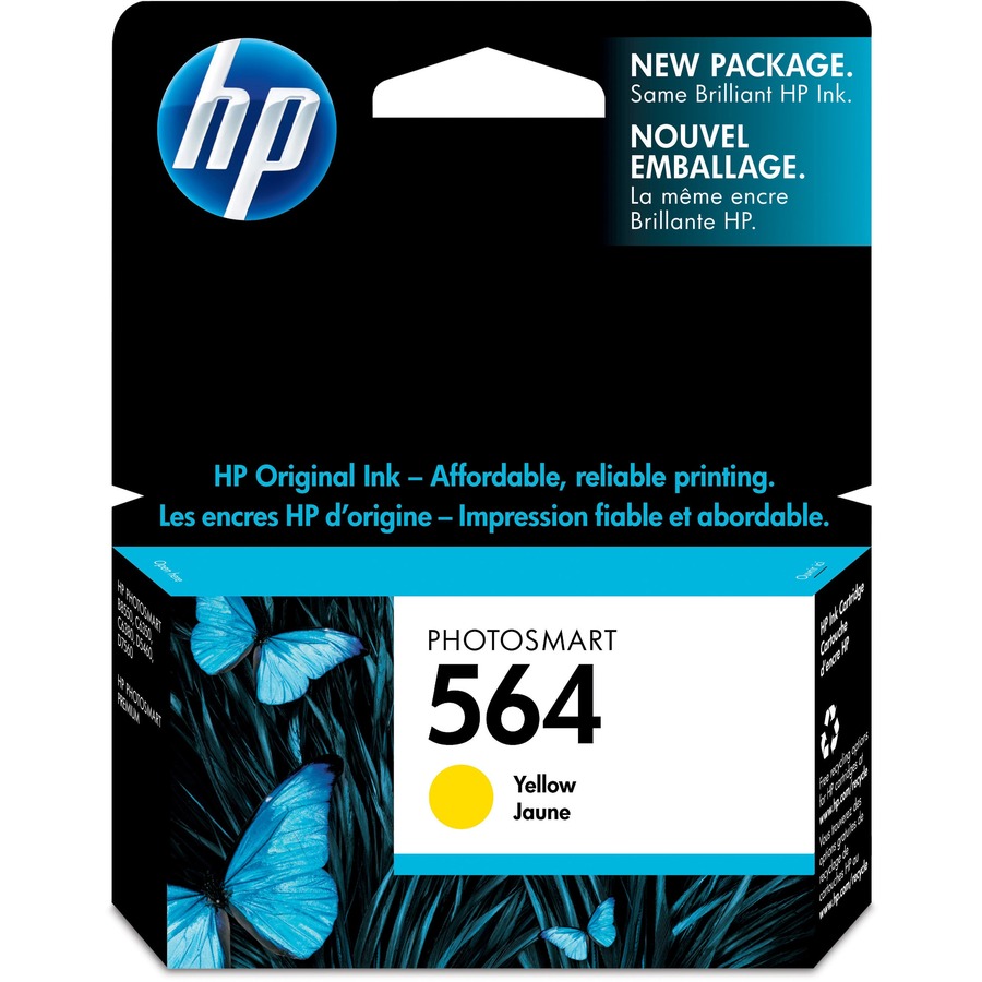 HP 564 (CB320WN) YELLOW ORIGINAL INK CARTRIDGE