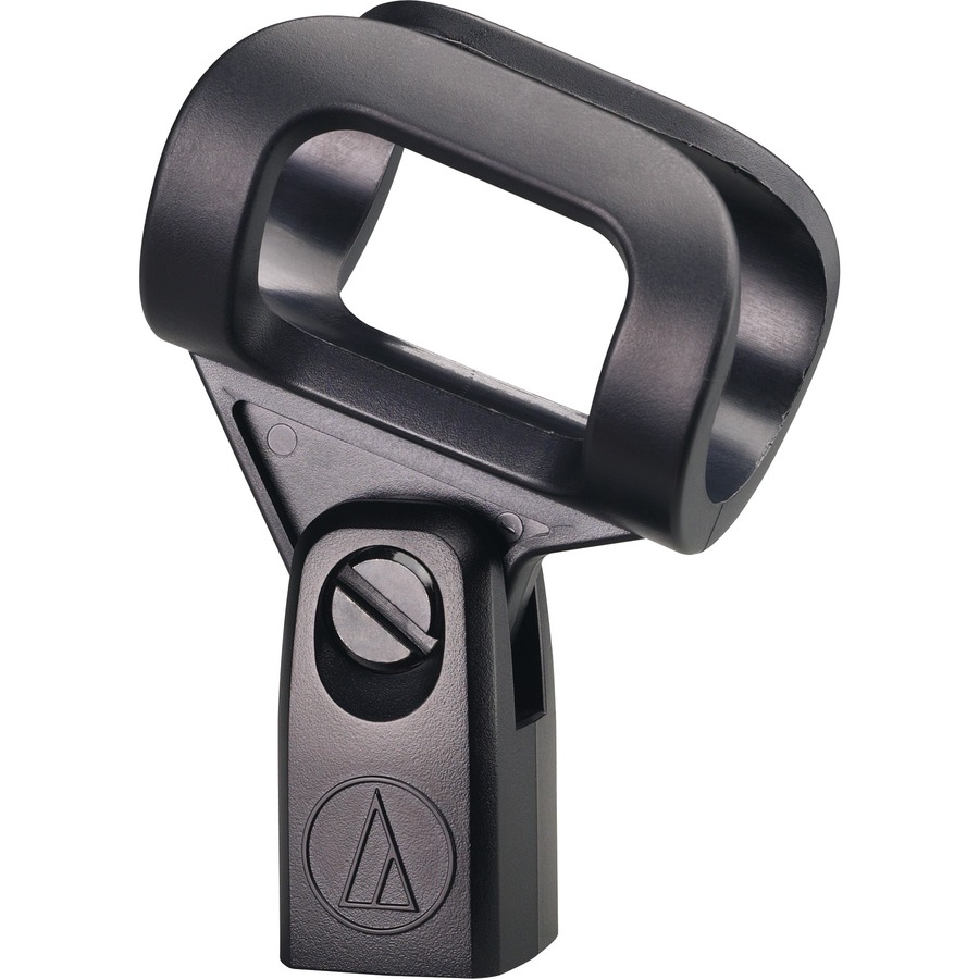 AUDIO TECHNICA AT8456A Quiet-Flex Microphone Stand Clamp for Wireless Transmitters, Black