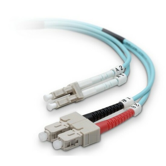BELKIN PATCH CABLE - FIBER OPTIC - MALE LEFT GENDER - MALE RIGHT GENDER - SC RIG