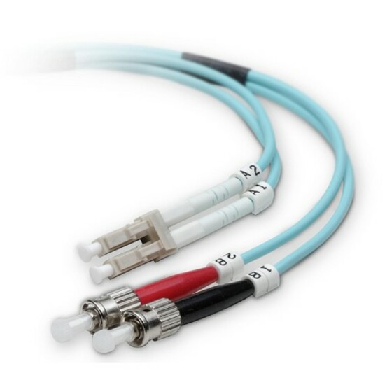 Cable Fiber LC ST 20M Aqua