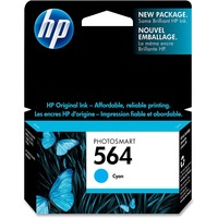 HP 564 Cyan Original Ink Cartridge (CB318WN)