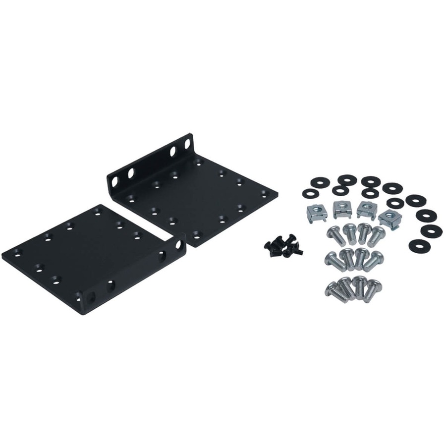UPSHDEARKIT - HEAVY-DUTY 2-POST FRONT MOUNTING EAR KIT - STEEL - SUPPORTS ANY 2U