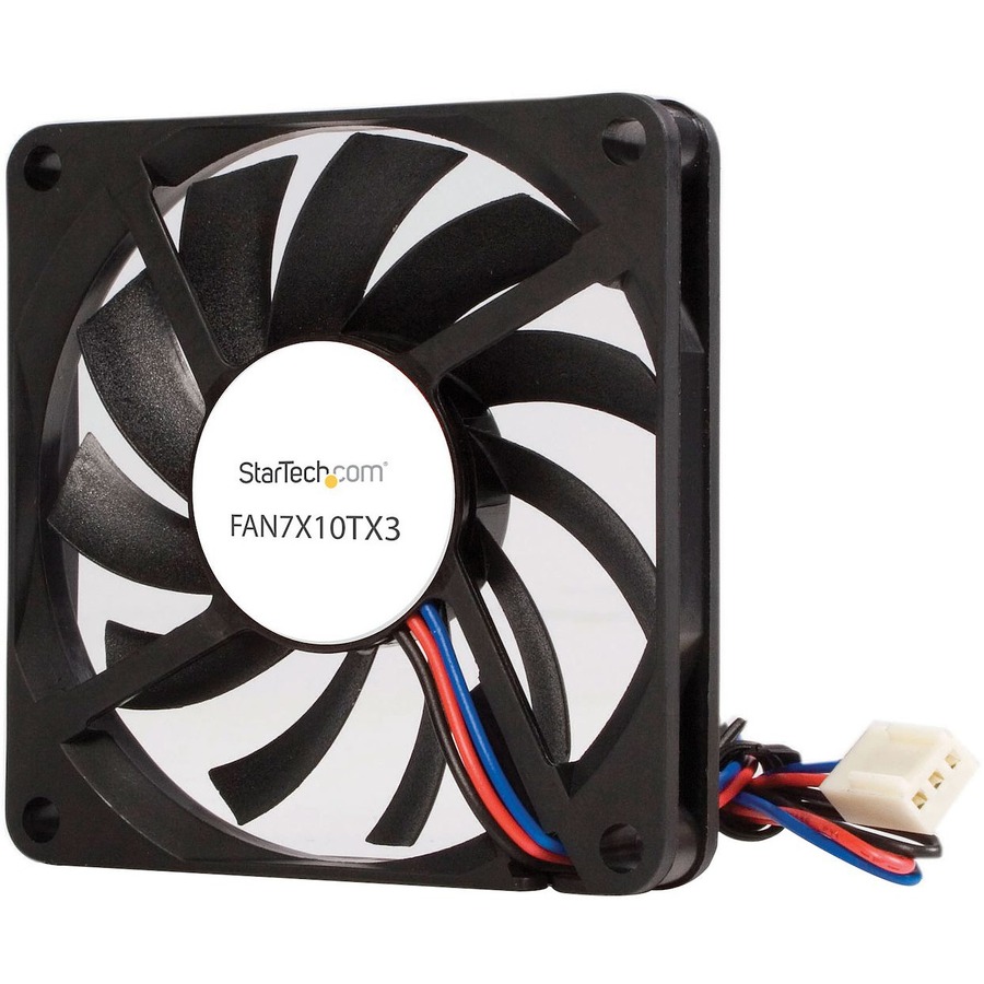 StarTech TX3 Dual Ball Bearing Replacement Fan - CPU Cooler fan - 70 mm - black