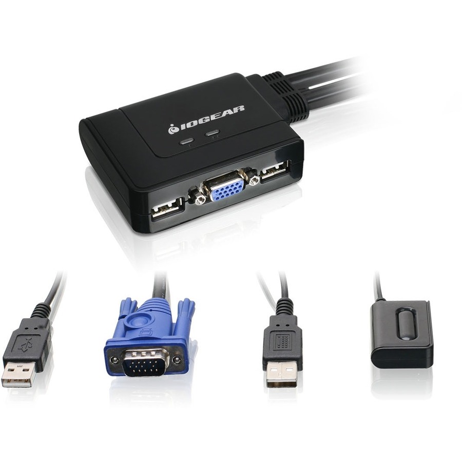 2 Port USB KVM Switch