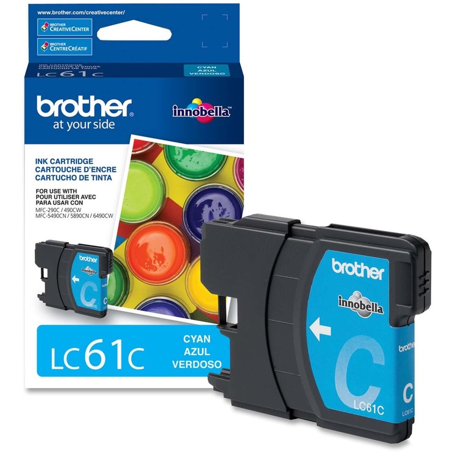 BROTHER LC-61 Cyan Ink Cartridge (LC61CS)