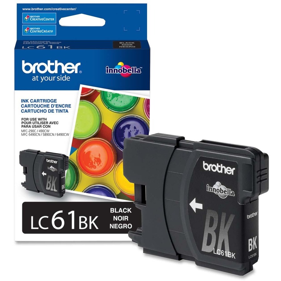 LC61BKS BLACK INK CARTRIDGE FOR .MFC-6490CW MULTI 5
