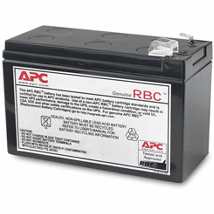 THE GENUINE APC REPLACEMENT BATTERY CARTRIDGE (RBC) IS TESTED AND CERTIFIED FOR