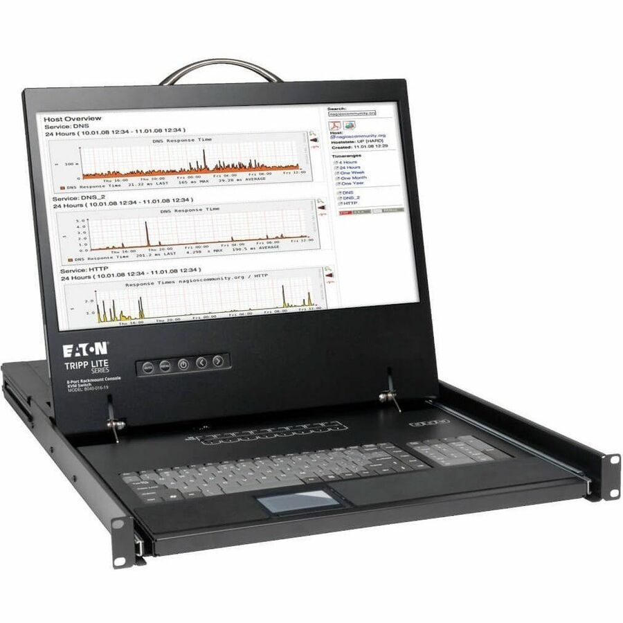 8Port VGA KVM Console w19"