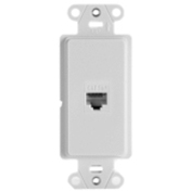 PRE-CONFIG 1PORT STRAP 1RJ45 (M6)