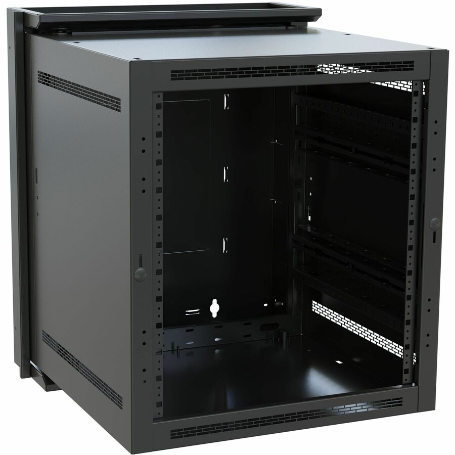 WALL RACK - STEEL - BLACK - TOOL-FREE QUICK-MOUNT SYSTEM FOR EASY, ONE-PERSON MO