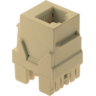 KEY: RJ25 CONNECTOR IVORY (M20)