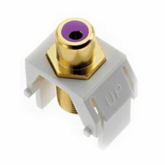 KEY: PURPLE RCA TO F-CONNECTOR WH (M20)