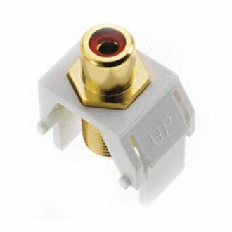KEY: RED RCA TO F-CONNECTOR WH (M20)