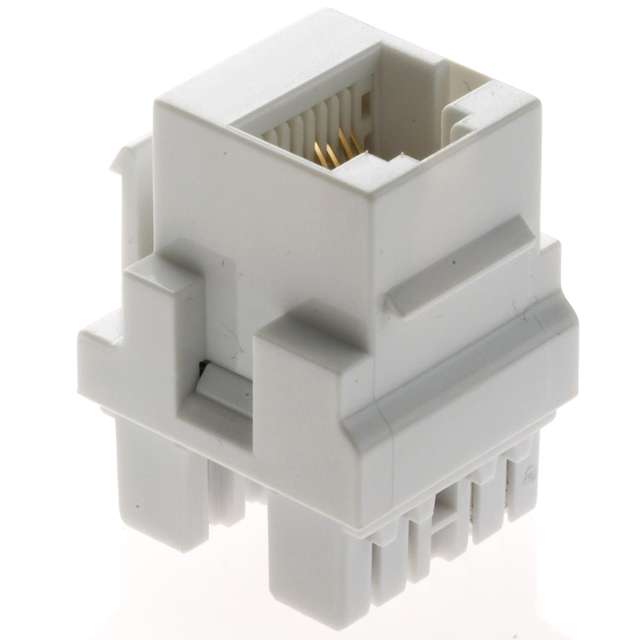 KEY: CAT5E RJ45 T568 CONN KEY BK (M20)